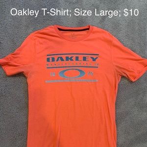 Men’s Oakley and American Fighter T-Shirts